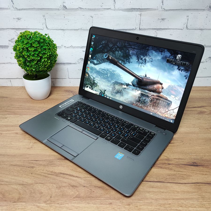 Ноутбук Б/В HP EliteBook 850 G2, Intel Core i5-5300U, DDR3 8 GB, SSD 256GB + HDD 500GB, 15.6" Full HD