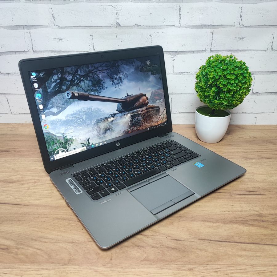 Ноутбук Б/В HP EliteBook 850 G2, Intel Core i7-5600U, DDR3 8 GB, SSD 256GB + HDD 500GB, 15.6" Full HD