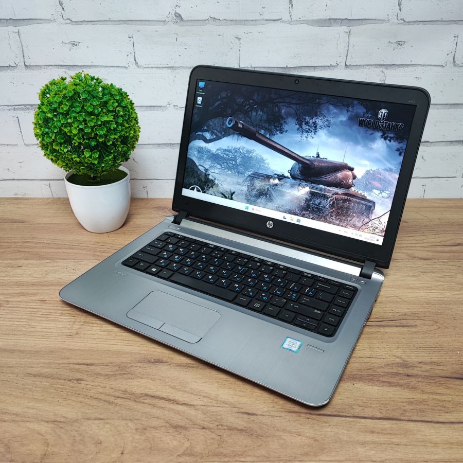 Ноутбук Б/В HP ProBook 440 G3, Intel Core i3-6100U, DDR4 8 GB, SSD 128GB + HDD 500GB, 14" HD