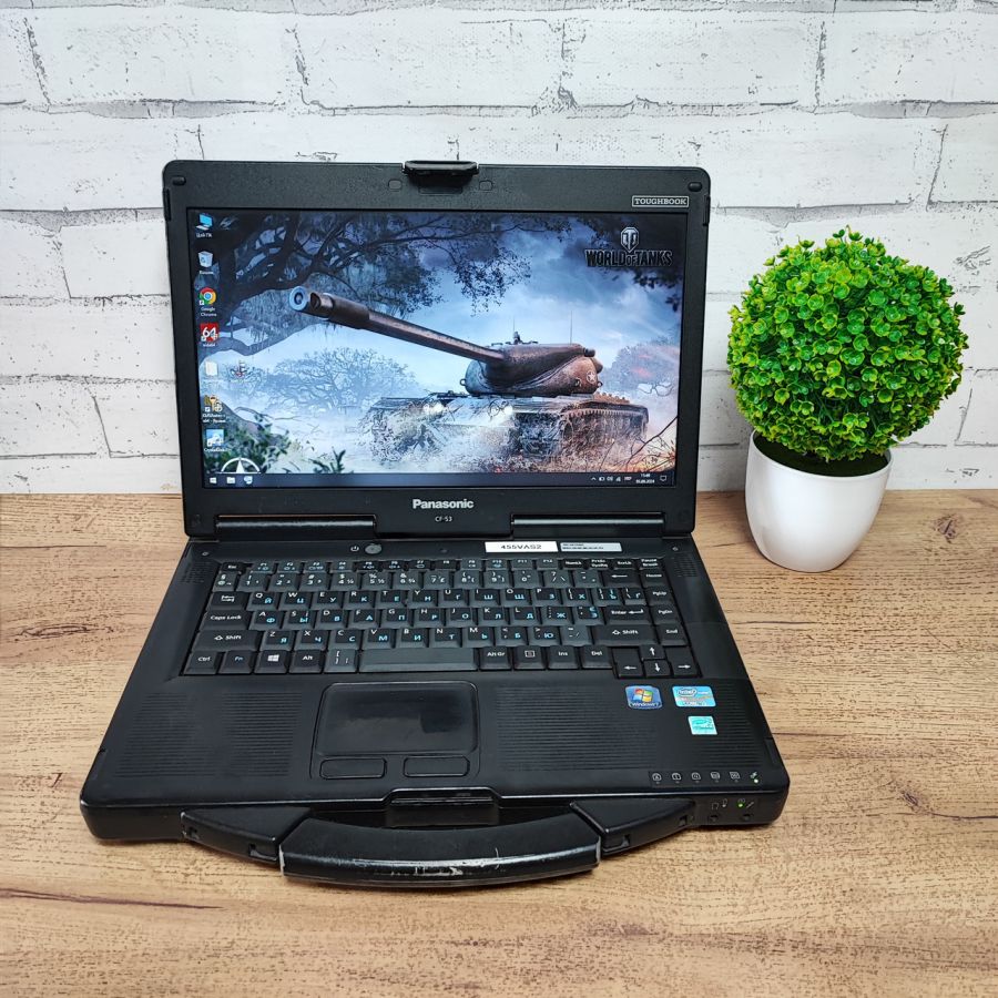 Ноутбук Б/В Panasonic CF-53, Intel Core i5-3320M, DDR3 8 GB, SSD 120GB, 15.6" HD
