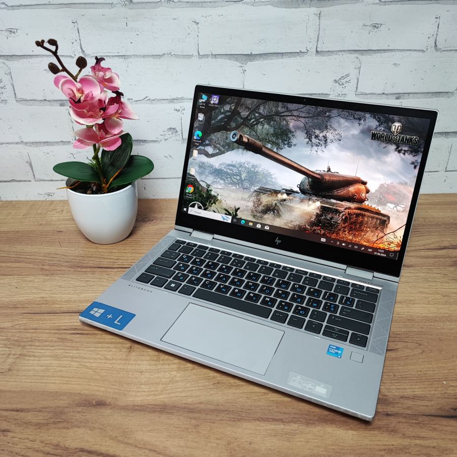 Ноутбук Б/В HP EliteBook X360 830 G7, Intel Core i5-11Gen, DDR4 8 GB, SSD 512GB, 13" Full HD Сенсор