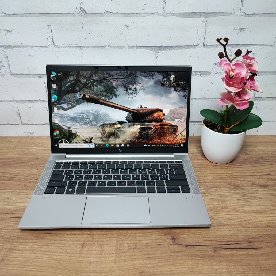 Ноутбук Б/В HP EliteBook 835 G8, AMD Ryzen 3 Pro 5450U, DDR4 16 GB, SSD 256GB, AMD Radeon 512Mb, 13" Full HD