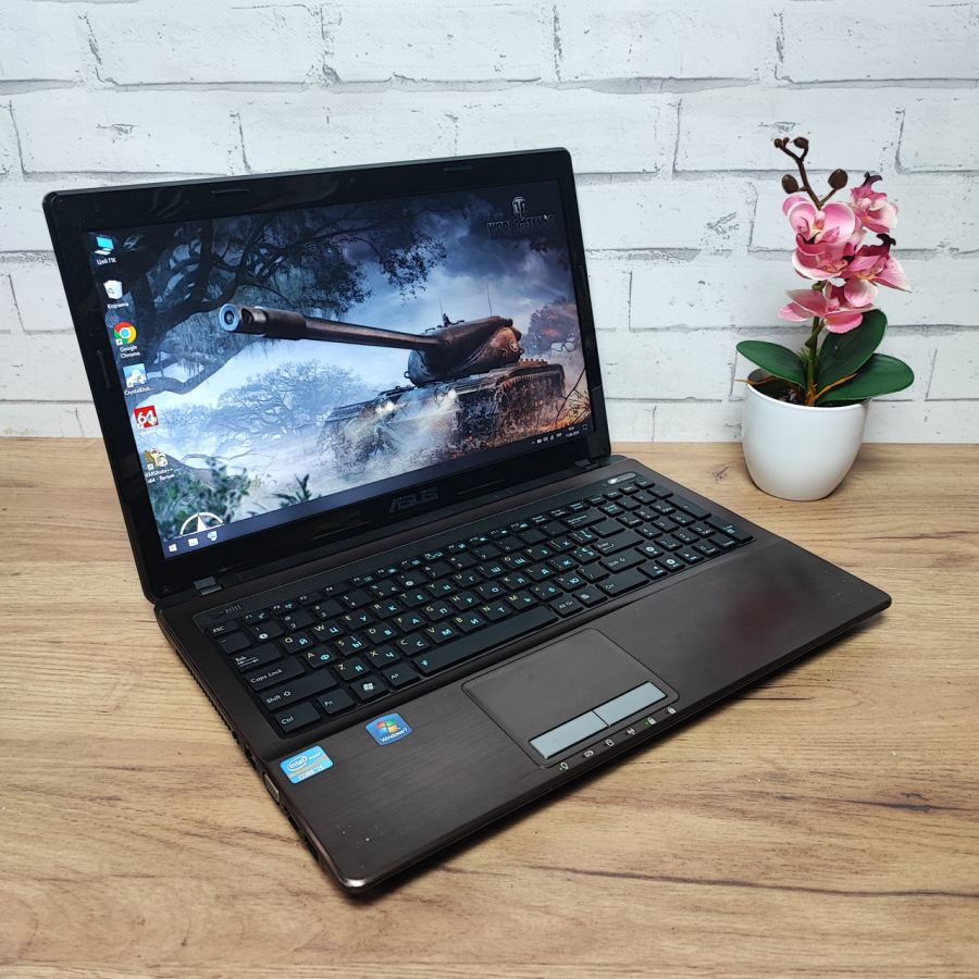 Ноутбук Б/В ASUS K53E, Intel Core i5-2430M, DDR3 12 GB, SSD 512GB, 15.6" HD
