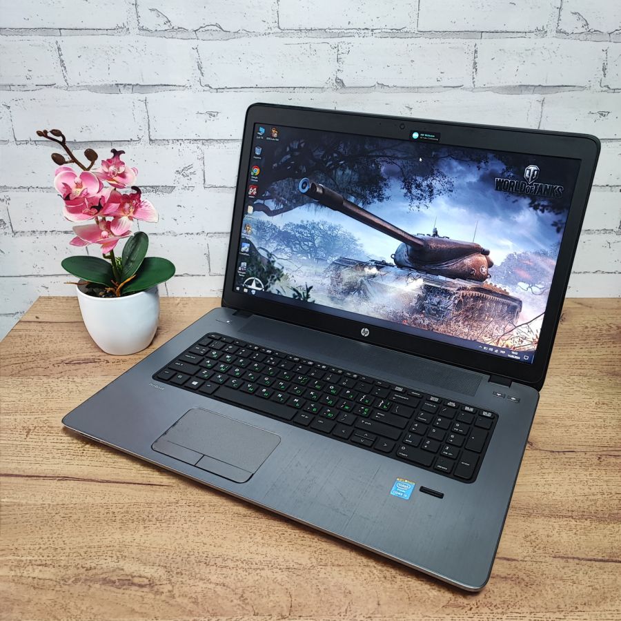 Уцінка! Ноутбук Б/В HP ProBook 470 G2, Intel Core i5-5200U, DDR3 8 GB, SSD 128GB, AMD Radeon R5 1Gb, 17"