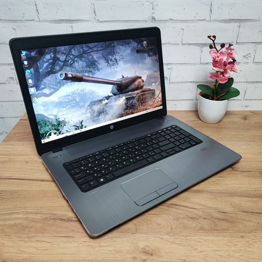 Ноутбук Б/В HP ProBook 470 G2, Intel Core i7-5500U, DDR3 16 GB, SSD 256GB, AMD Radeon R5 2Gb, 17" Full HD