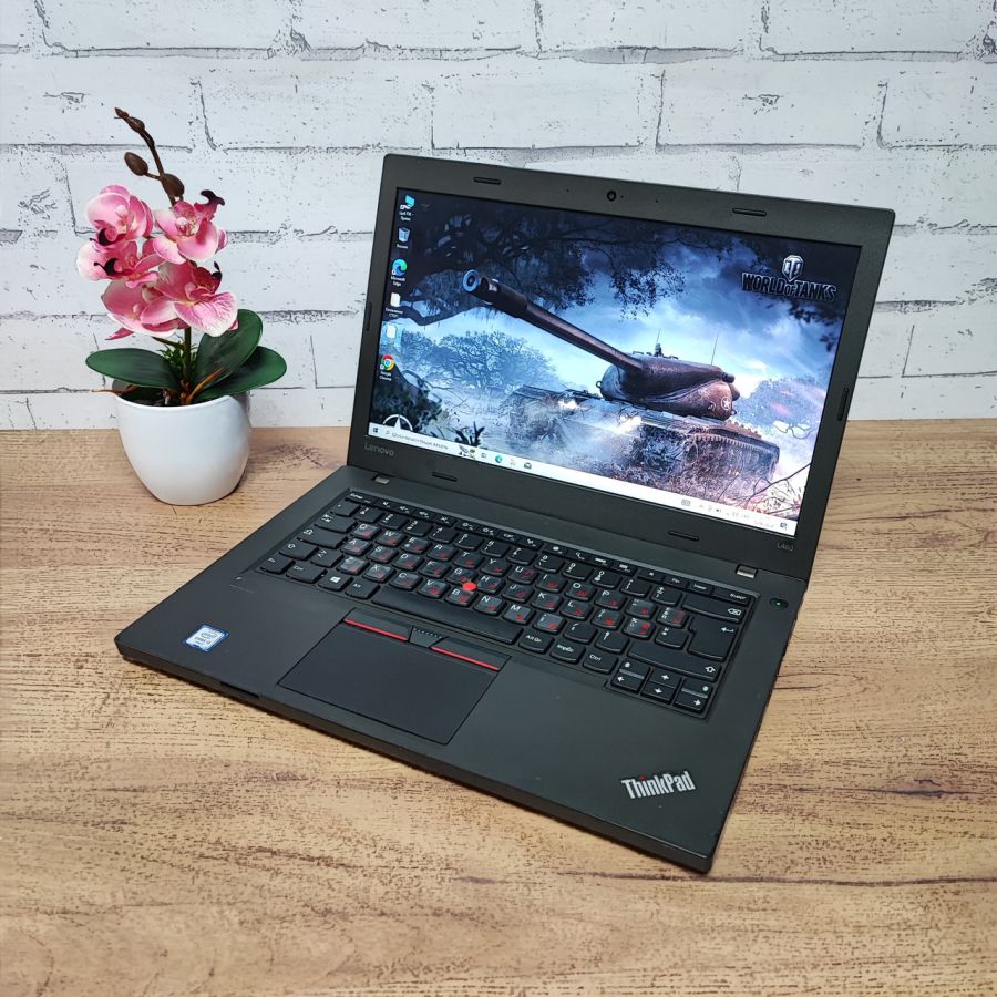 Ноутбук Б/В Lenovo L460, Intel Core i3-6100U, DDR3 8GB, SSD 256GB, 14" HD