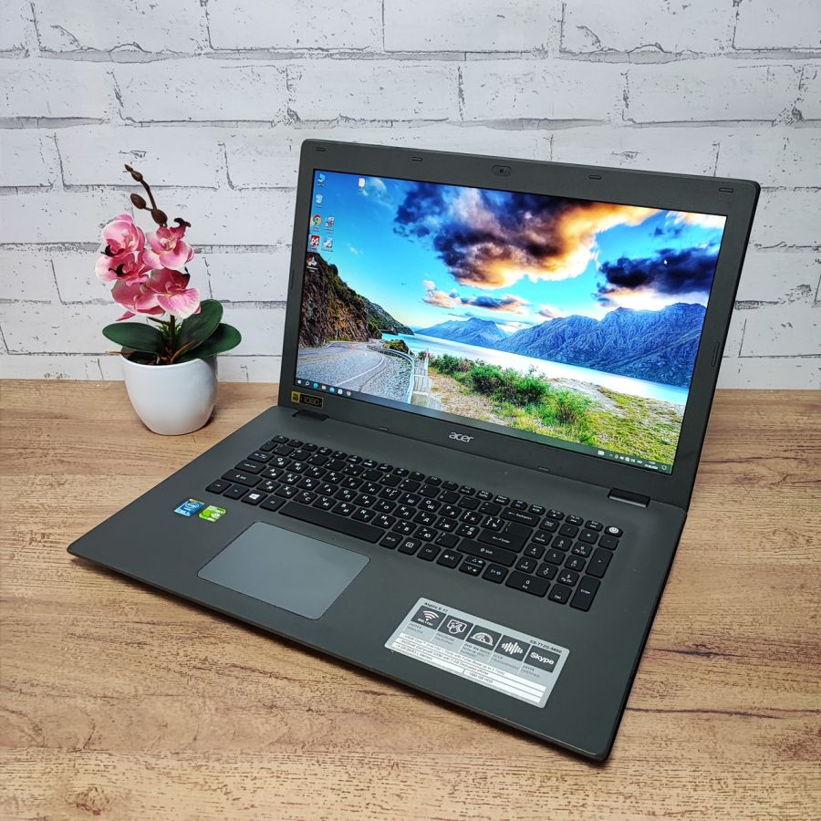 Ноутбук Б/В Acer Aspire E5-772G, Intel Core i3-5005U, DDR3 8 GB, SSD 256GB, NVIDIA GeForce 920M 2Gb, 17.3"