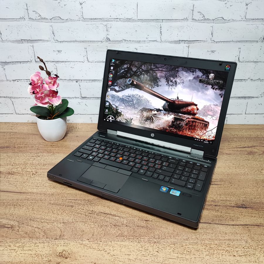 Ноутбук Б/В HP EliteBook 8570W, Intel Core i7-3520M, DDR3 8 GB, SSD 256GB, AMD Radeon HD 7700M 1Gb, 15.6" Full HD