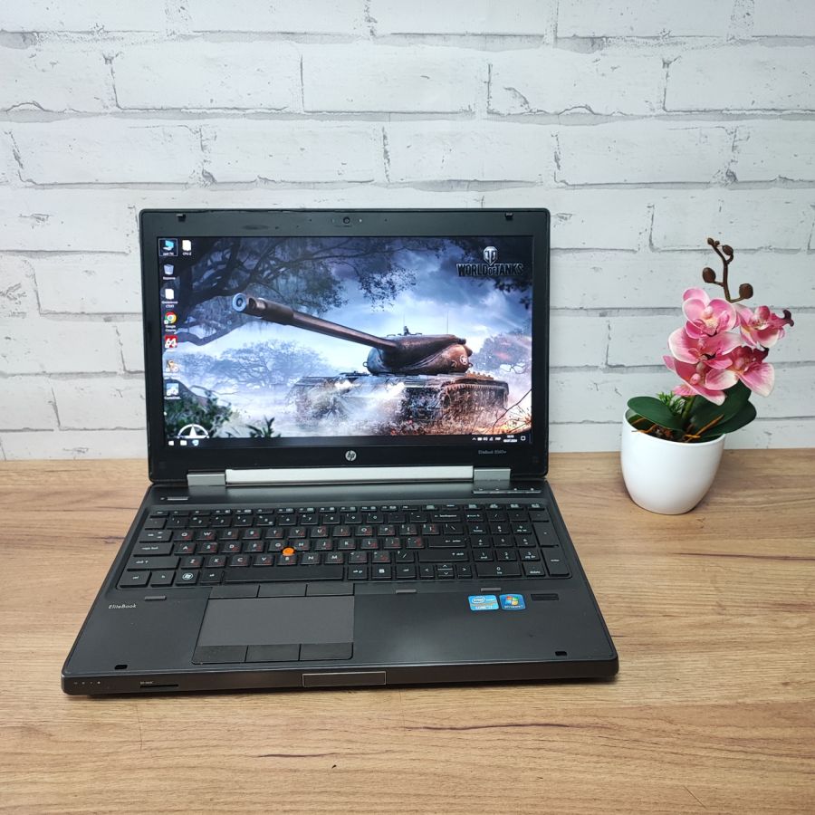 Ноутбук Б/В HP EliteBook 8560W, Intel Core i7-2630QM, DDR3 16 GB, SSD 512GB, NVIDIA Quadro 1000M 2Gb, 15.6" Full HD