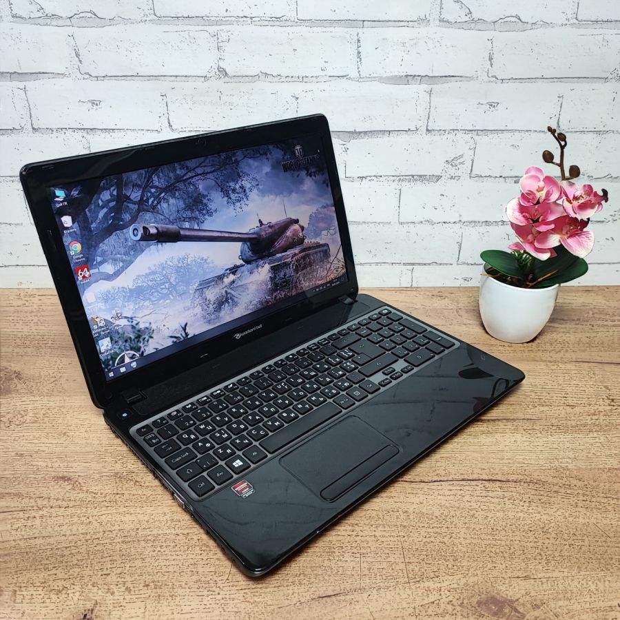 Ноутбук Б/В Packard Bell Q5WS8, AMD A6-4400M, DDR3 8 GB, SSD 128GB, AMD Radeon HD 7600M 1Gb, 15.6" HD