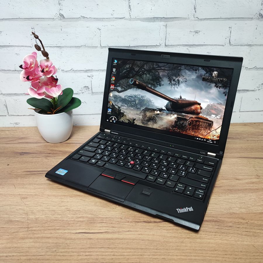 Ноутбук Б/В Lenovo X230, Intel Core i7-3520M, DDR3 8 GB, SSD 128GB, 12.5" HD