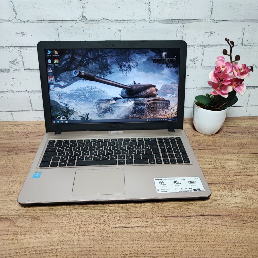 Ноутбук Б/В ASUS F540L, Intel Core i3-5005U, DDR3 8 GB, SSD 256GB, 15.6" Full HD