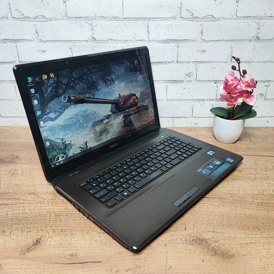 Ноутбук Б/В ASUS K72F, Intel Core i3-350M, DDR3 8 GB, HDD 500GB, 17.3" HD