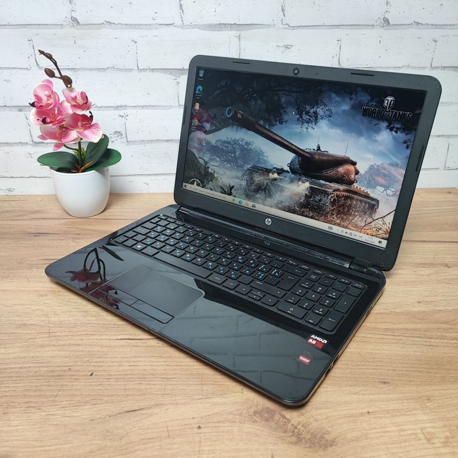 Ноутбук Б/В HP 15-G082NO, AMD A8-6410, DDR3 8 GB, SSD 128GB, AMD Radeon R5 1Gb, 15.6"
