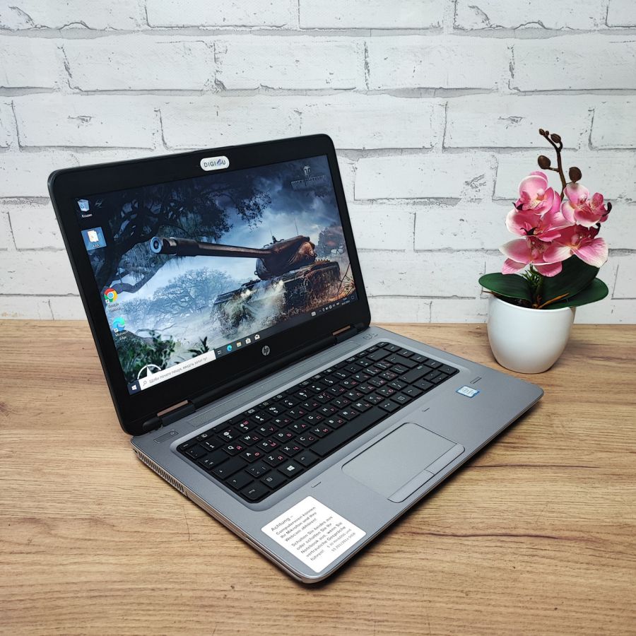 Ноутбук Б/В HP ProBook 640 G2, Intel Core i3-6100U, DDR4 16 GB, SSD 256GB, 14" Full HD