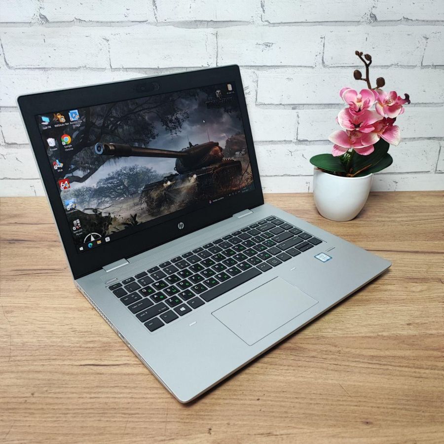 Ноутбук Б/В HP ProBook 640 G4, Intel Core i3-8Gen, DDR4 16GB, SSD 256GB, 14" Full HD