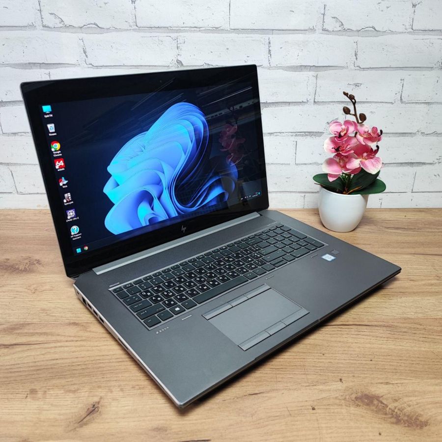 Ноутбук Б/В HP ZBook G5, Intel Xeon E-2186M, DDR4 32 GB, SSD 1TB, NVIDIA Quadro P4200 8Gb, 17" (3840x2160) Сенсор