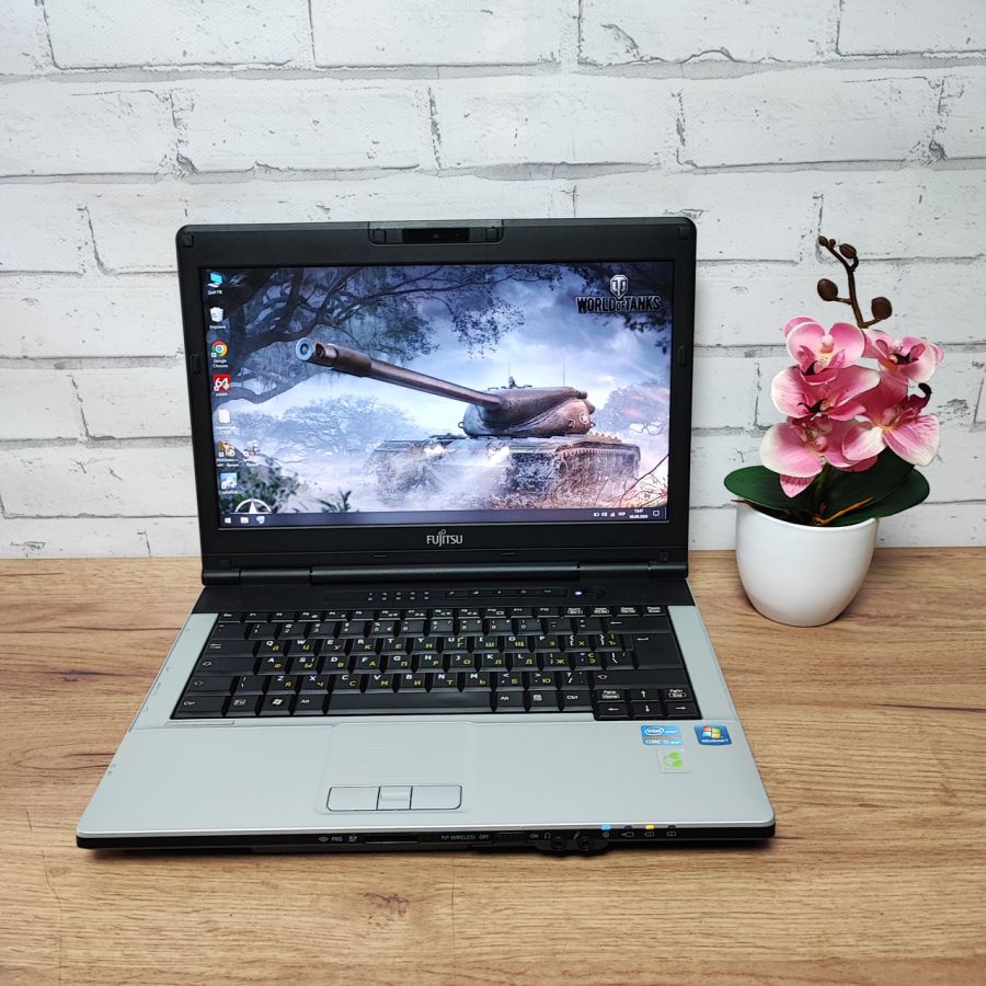 Ноутбук Б/В Fujitsu S781, Intel Core i5-2540M, DDR3 8 GB, SSD 128GB, 13.3" HD