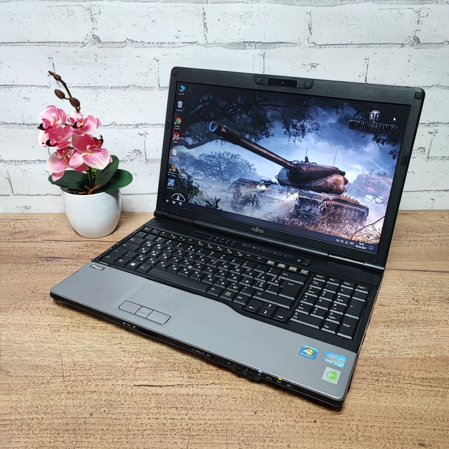 Ноутбук Б/В Fujitsu E782, Intel Core i5-3320M, DDR3 8 GB, SSD 128GB, 15.6" HD