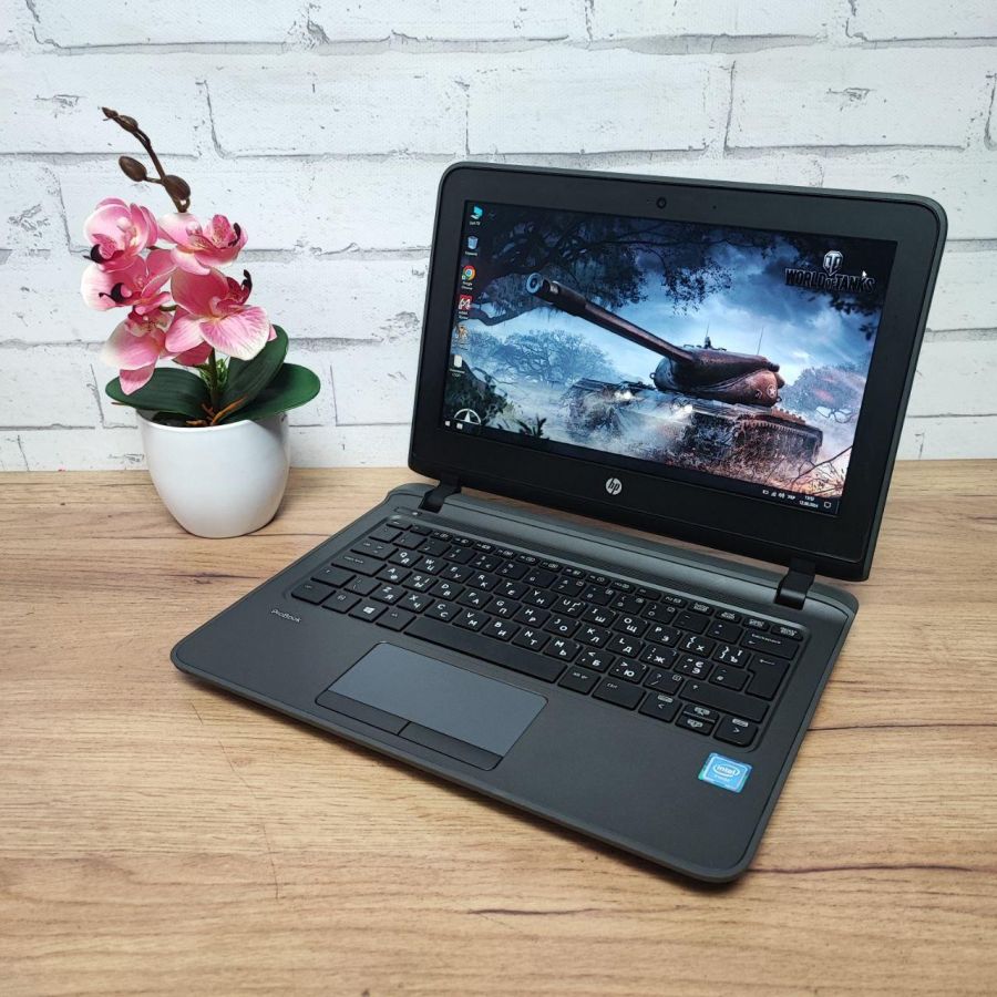 Ноутбук Б/В HP ProBook 11 G2, Intel Celeron 3855U, DDR4 8 GB, SSD 128GB, 11" HD