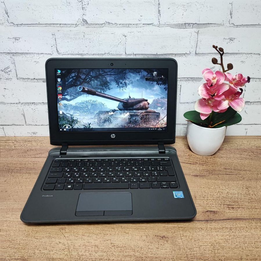Ноутбук Б/В HP ProBook 11 G2, Intel Celeron 3855U, DDR4 8 GB, SSD 128GB, 11" HD