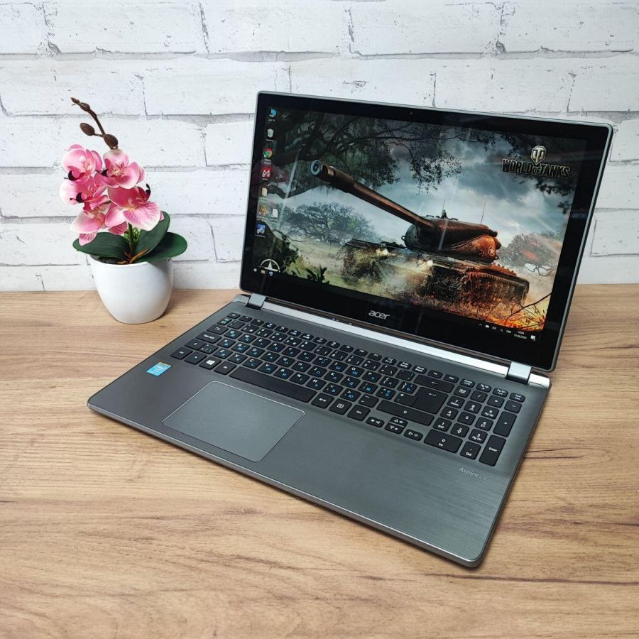 Ноутбук Б/В Acer Aspire V5 ZRQ, Intel Core i7-4500U, DDR3 12 GB, SSD 128GB, 15.6" Full HD Сенсор