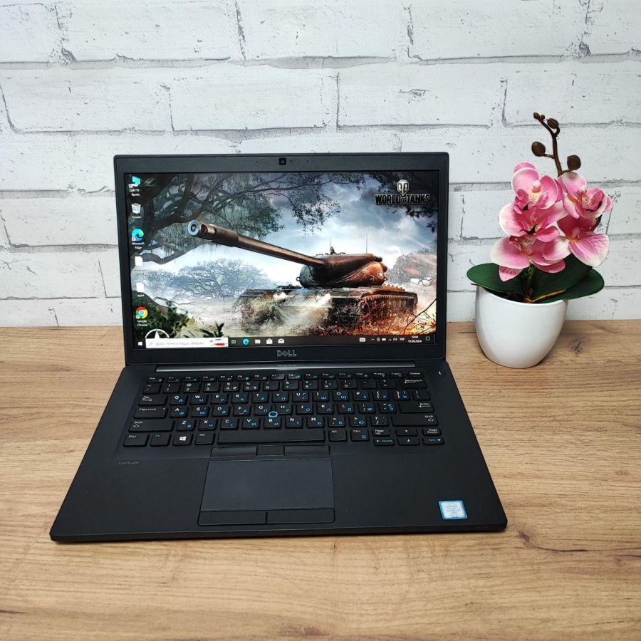 Ноутбук Б/В Dell Latitude 7480, Intel Core i7-7600U, DDR4 8 GB, SSD 256GB, 14" Full HD