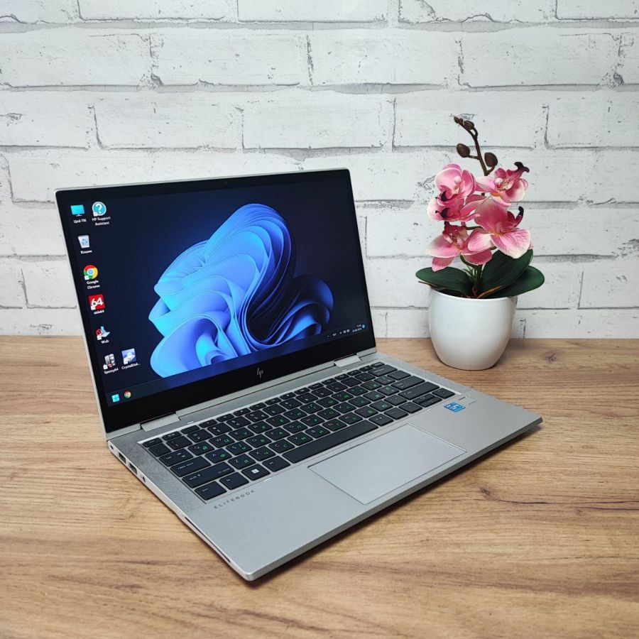 Ноутбук Б/В HP EliteBook X360 830 G8, Intel Core i5, DDR4 8 GB, SSD 256GB, 13" Full HD Сенсор