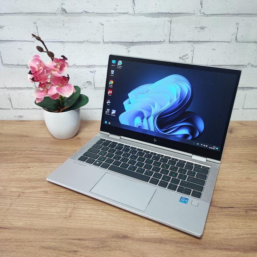 Ноутбук Б/В HP EliteBook X360 830 G8, Intel Core i5, DDR4 8 GB, SSD 256GB, 13" Full HD Сенсор