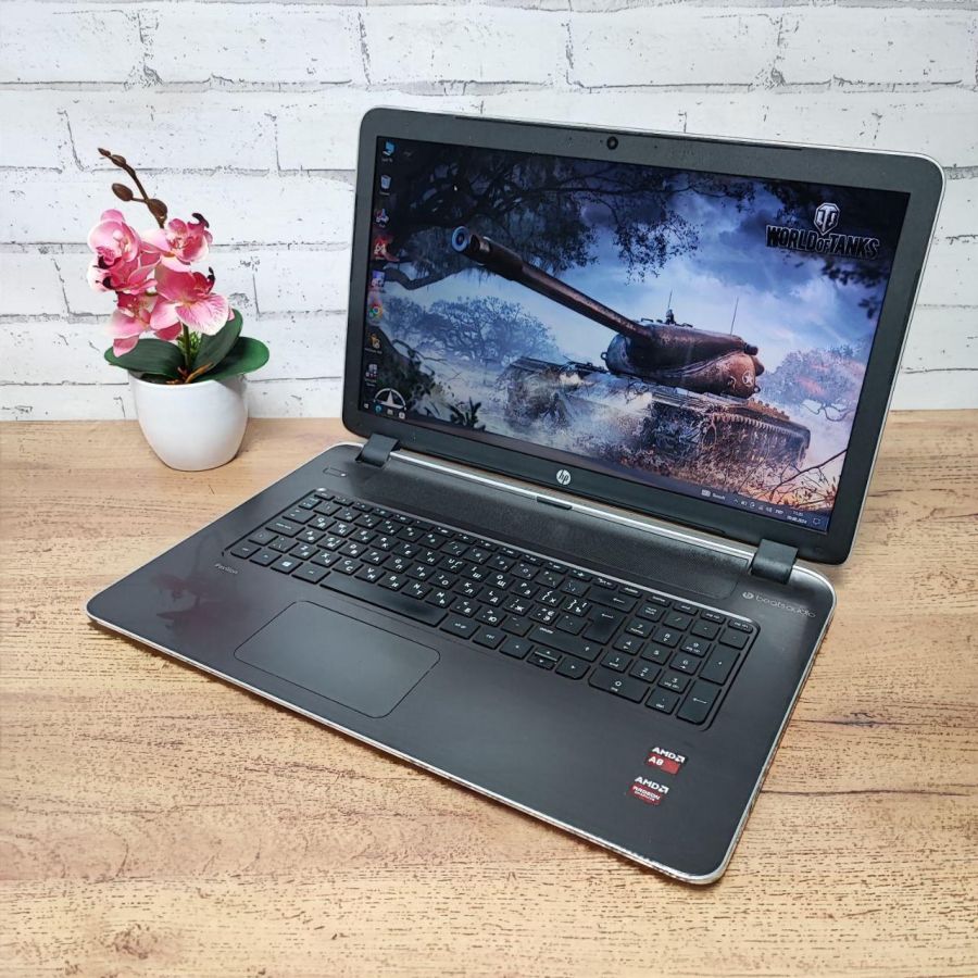 Ноутбук Б/В HP ProtectSmart, AMD A8-6410, DDR3 8GB, SSD 256GB, AMD Radeon R5 1GB, 17"