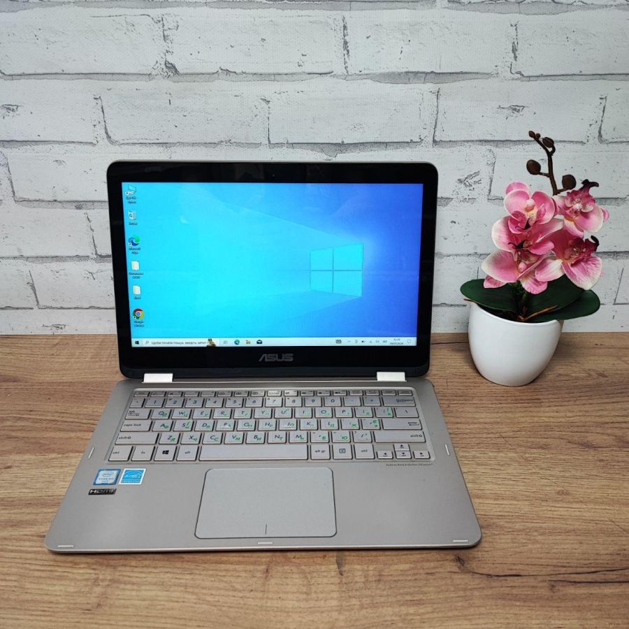 Ноутбук Б/В ASUS UX360C, Intel Core m3, DDR3 4 GB, SSD 128GB, 14" Full HD Сенсор