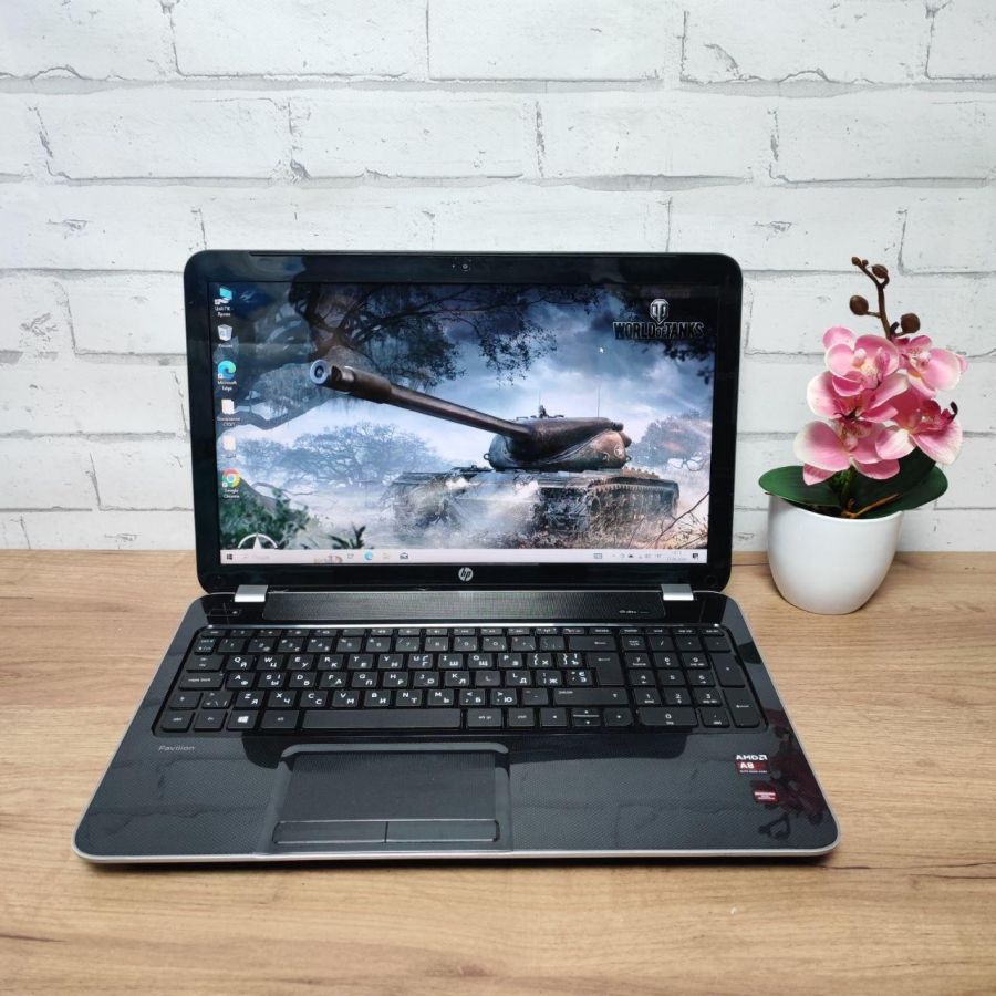 Ноутбук Б/В HP ProtectSmart, AMD A8-5550M, DDR3 8 GB, SSD 256GB, AMD Radeon HD 8550G, 15.6" HD
