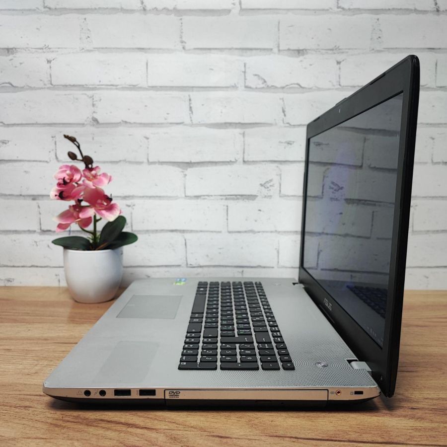 Ноутбук Б/В ASUS N76VB, Intel Core i5-3230M, DDR3 8 GB, SSD 128GB + HDD 500GB, NVIDIA GeForce 740M 2Gb, 17.3"