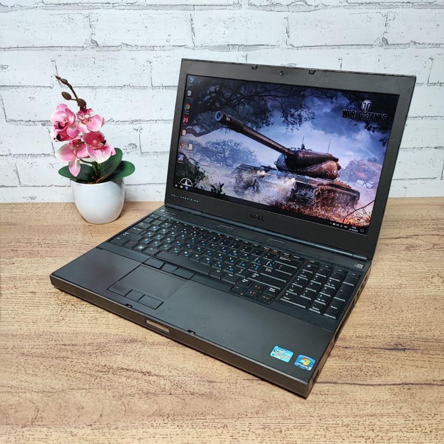 Уцінка! Ноутбук Б/В Dell Precision M4600, Intel Core i7-2820QM, DDR3 16 GB, SSD 256GB, NVIDIA Quadro 2000M 2Gb, 15.6" Full HD