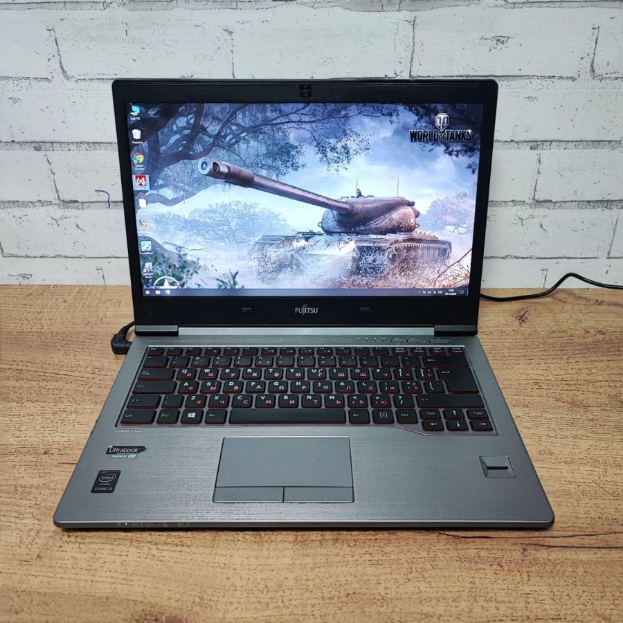 Ноутбук Б/В Fujitsu U745, Intel Core i3-5010U, DDR3 8 GB, SSD 128GB, 14" HD