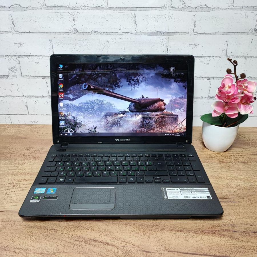 Ноутбук Б/В PackardBell P5WS0, Intel Core i5-2410M, DDR3 8GB, SSD 180GB, NVIDIA GeForce GT 540M 2GB, 15.6"