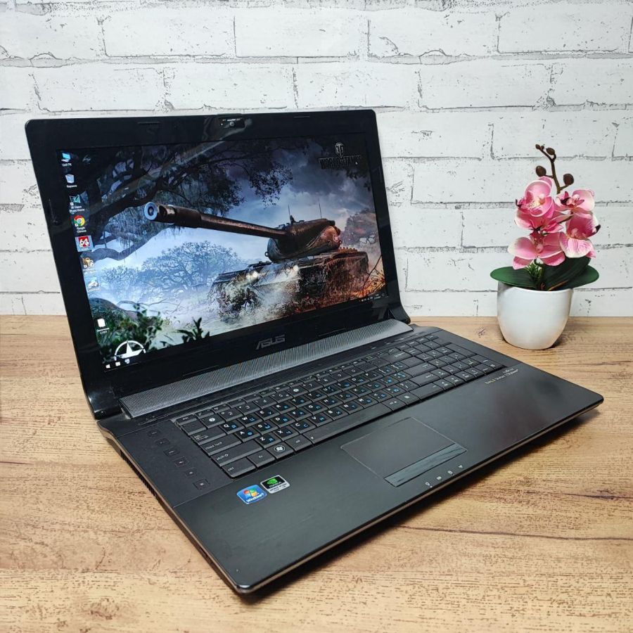 Ноутбук Б/В ASUS N73S, Intel Core i7-2630QM, DDR3 20 GB, SSD 512GB, NVIDIA GeForce GT 540M 1Gb, 17"