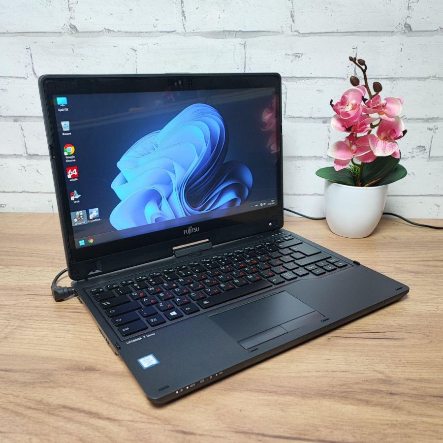 Ноутбук Б/В Fujitsu T939, Intel Core i5-8365U, DDR4 8 GB, SSD 256GB, 14" Full HD Сенсор
