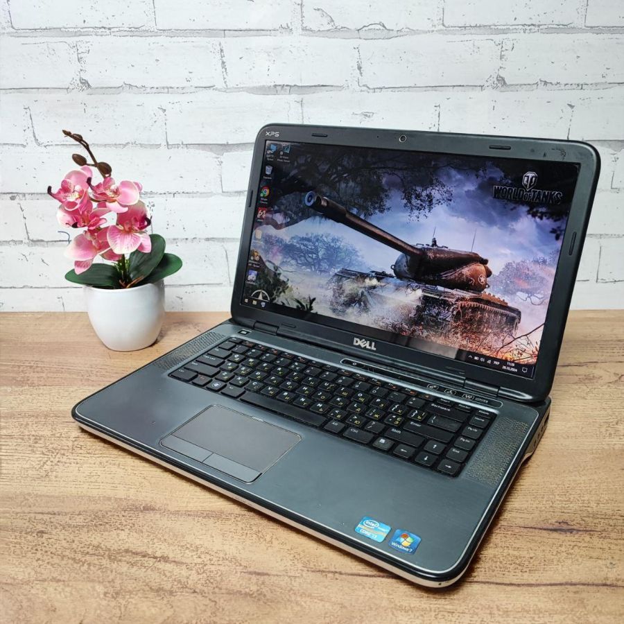 Ноутбук Б/В Dell XPS L502X, Intel Core i3-2310M, DDR3 8 GB, SSD 128GB, NVIDIA GeForce GT525M 1Gb, 15.6"