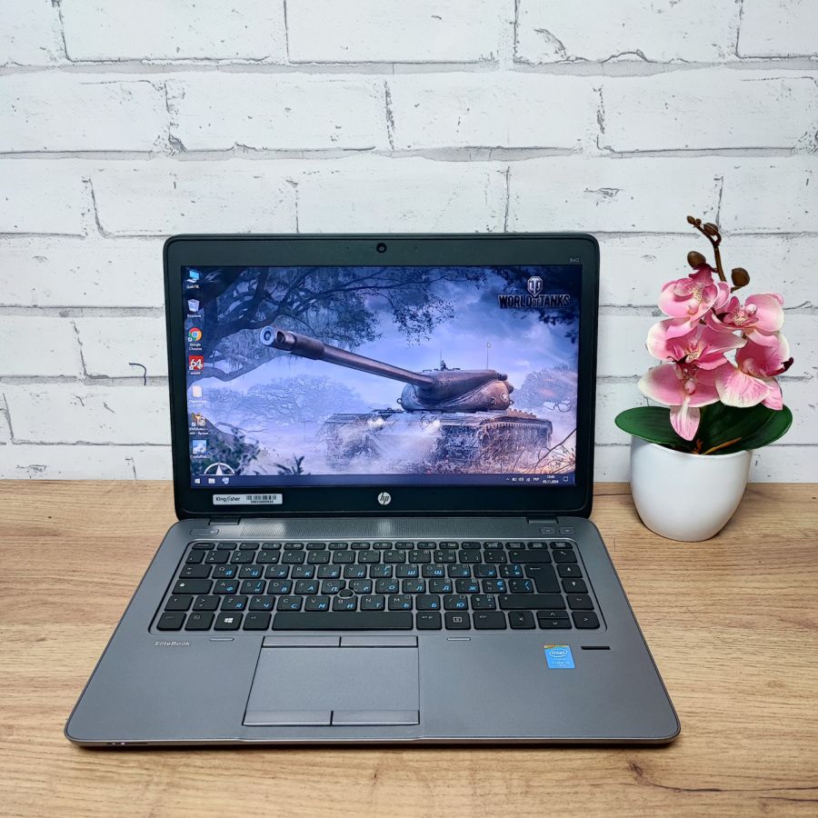 Ноутбук Б/В HP EliteBook 840 G2, Intel Core i5-5300U, DDR3 8 GB, SSD 128GB, 14" HD