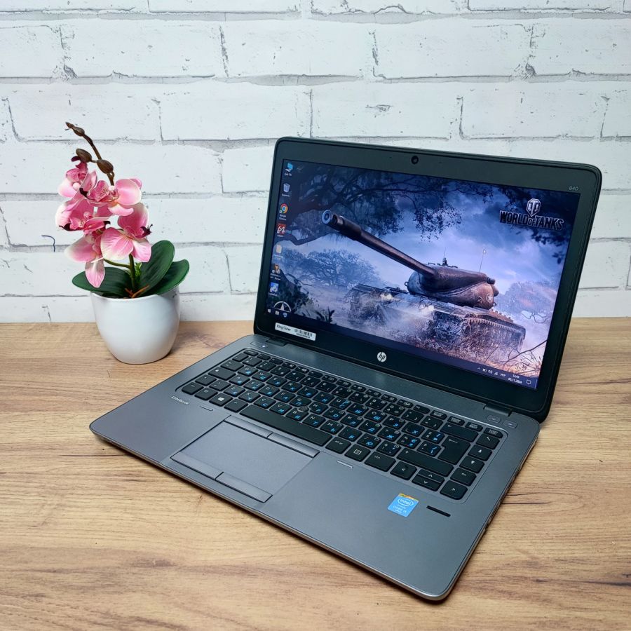 Ноутбук Б/В HP EliteBook 840 G2, Intel Core i5-5300U, DDR3 8 GB, SSD 128GB, 14" HD
