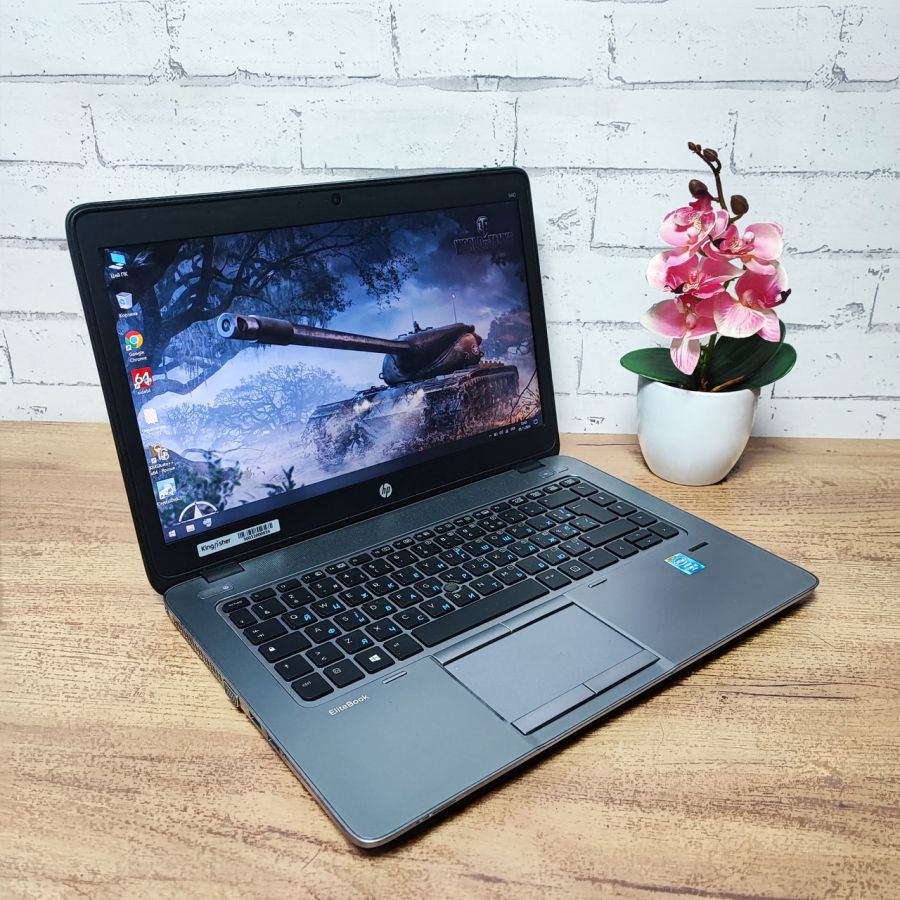 Ноутбук Б/В HP EliteBook 840 G2, Intel Core i5-5300U, DDR3 8 GB, SSD 128GB, 14" HD