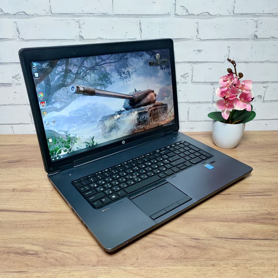 Ноутбук Б/В HP ZBook 17 G2, Intel Core i7-4810MQ, DDR3 32 GB, SSD 128GB + HDD 2TB, NVIDIA Quadro K4100 4Gb, 17" Full HD
