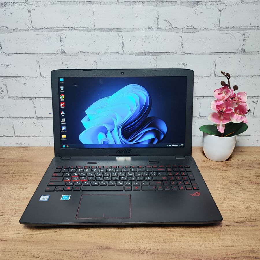 Уцінка! Ноутбук Б/В ASUS GL552V, Intel Core i7-6700HQ, DDR4 16 GB, SSD 128GB, 15.6" Full HD