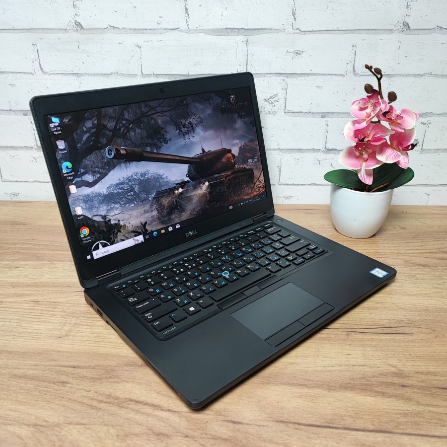 Уцінка! Ноутбук Б/В Dell Latitude 5480, Intel Core i5-6300U, DDR4 8 GB, SSD 128GB, 14" Full HD
