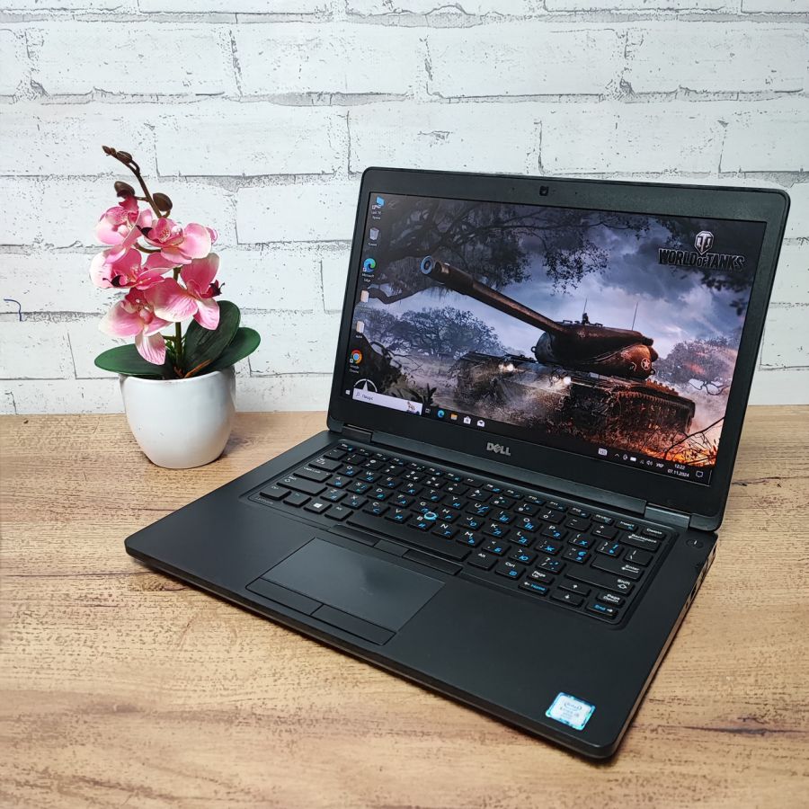 Уцінка! Ноутбук Б/В Dell Latitude 5480, Intel Core i5-6300U, DDR4 8 GB, SSD 128GB, 14" Full HD
