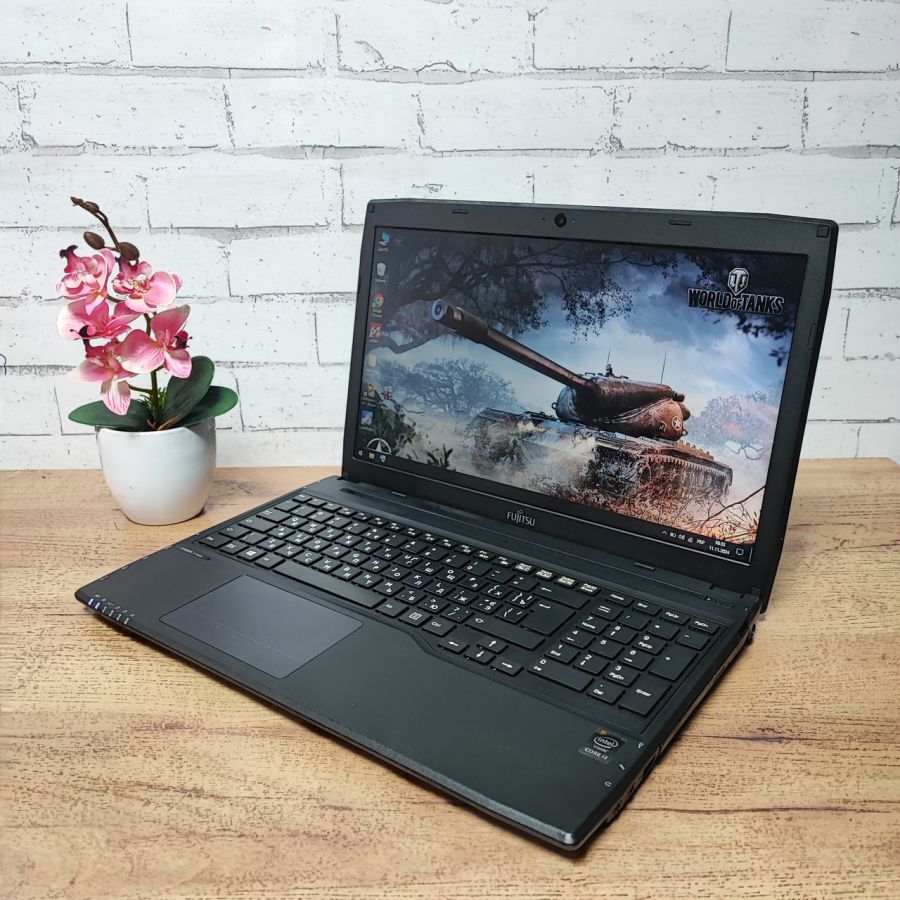 Ноутбук Б/В Fujitsu A514, Intel Core i3-4005U, DDR3 8 GB, SSD 128GB, 15.6" HD