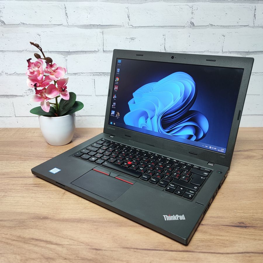 Уцінка! Ноутбук Б/В Lenovo L460, Intel Core i5-6200U, DDR3 8 GB, SSD 128GB, 14" HD