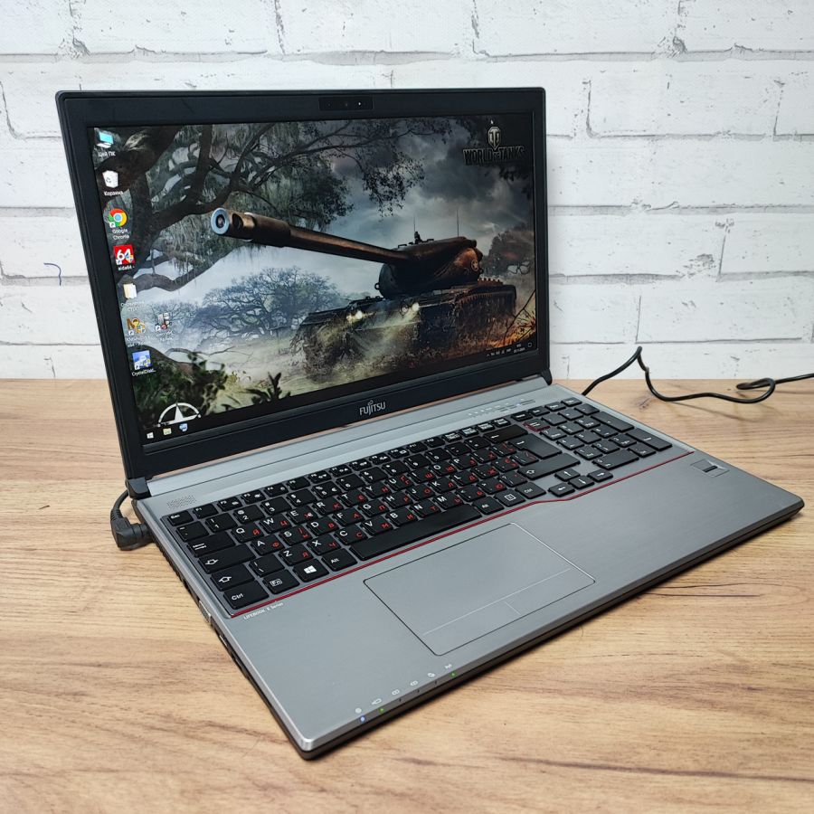 Уцінка! Ноутбук Б/В Fujitsu E754, Intel Core i5-4300M, DDR3 8 GB, SSD 128GB, 15.6" HD