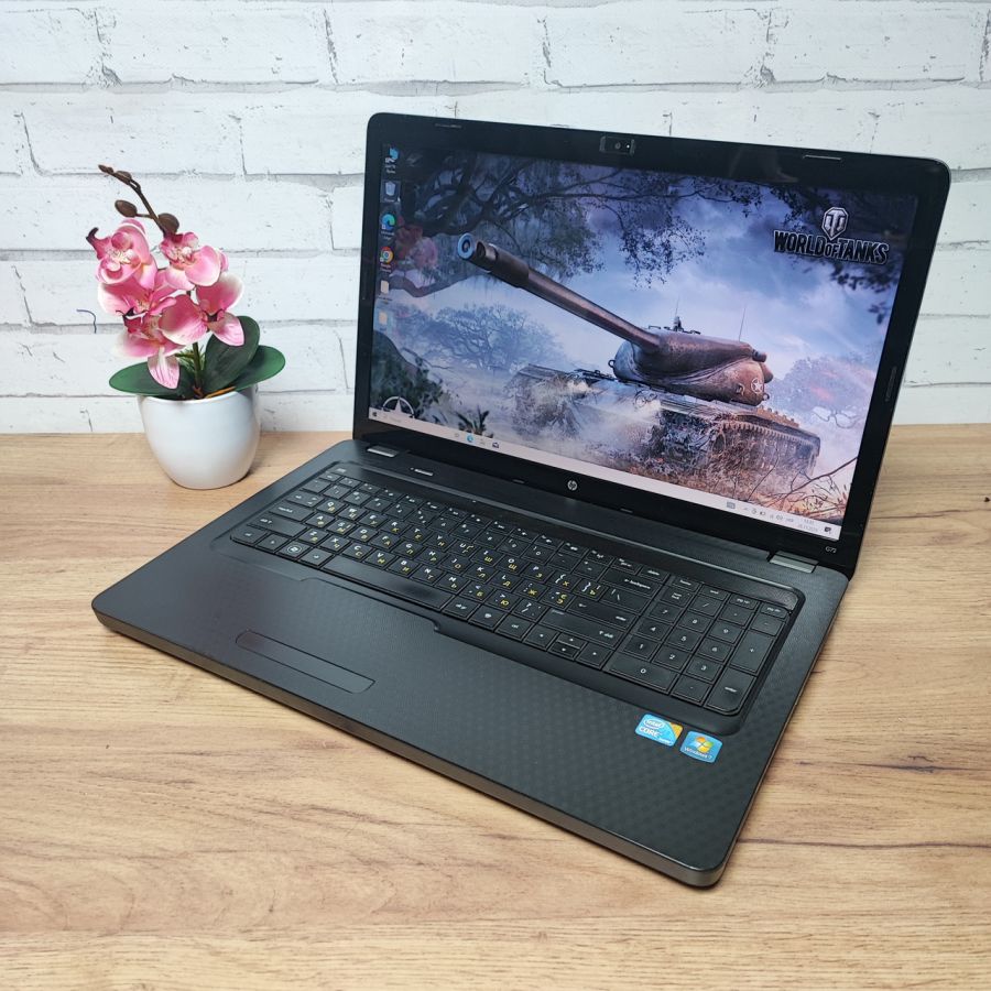 Ноутбук Б/В HP G72, Intel Core i3-350M, DDR3 8 GB, SSD 128GB, 17.3" HD